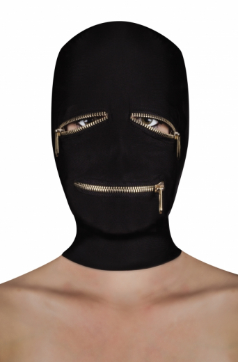 Hood w. Mouth & Eye Zippers Spandex