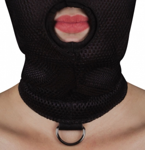 Hood w. Openings & D-Ring Extreme Mesh Balaclava