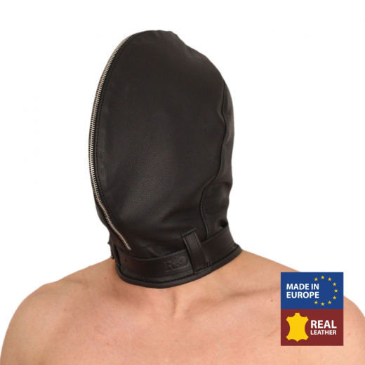 Kopfhaube Sensory Deprivation Leder abschliessbar