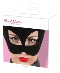 Kopfmaske Katzenhaube Kunstleder