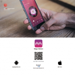 Kugel Vibrator m. App Magic Motion Flamingo