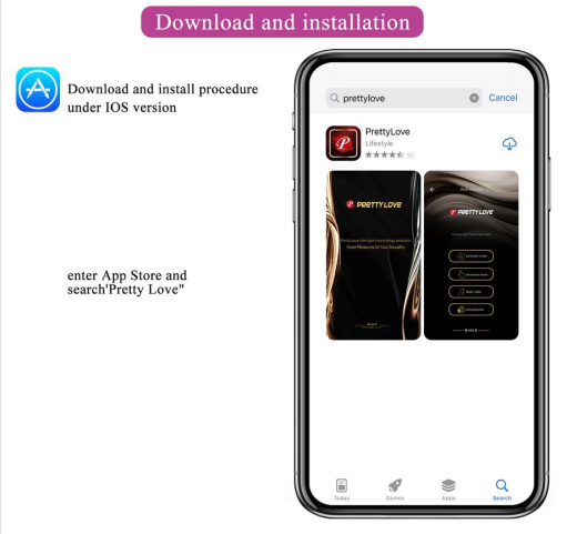 Kugelvibrator m. E-Stim & App Doreen Silikon Höschenvibrator wasserdicht aufladbar von PRETTY LOVE günstig kaufen