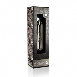 Bullet Vibrator Rocks-Off RO80mm 7-Speed Gun-Metal
