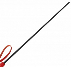 Plastic Cane Intense Impact red