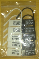 Kunststoff-Schlösser f. Keuschheits-Käfige 10 Stück