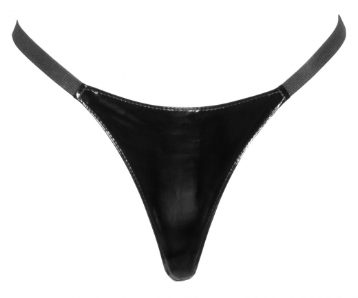 Lack Damen G-String m. Elastikbändern