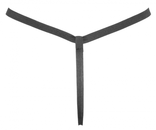 Lack Damen G-String m. Elastikbändern