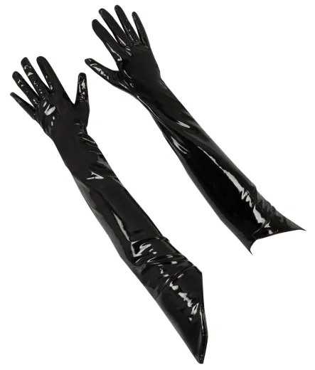 Lack Handschuhe extra lang