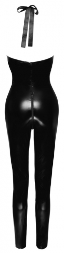 PVC Vinyl Jumpsuit w. continuous Zipper
