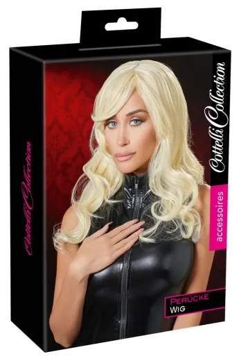 Langhaar Perücke blond Britney