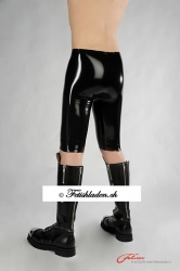 Latex Bermuda Shorts m. Penishülle