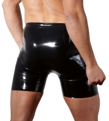 Rubber Bermuda Shorts w. Opening Showtime