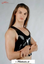 Latex Herren Kurztop