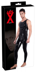 Latex Herren Overall m. Reissverschluss