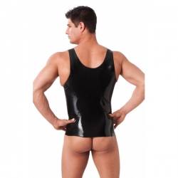 Latex Herren Sport Shirt