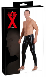 Latex Hose m. Penishülle Kondom Leggings