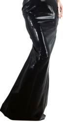 Latex Dress floor-length Evening Gown