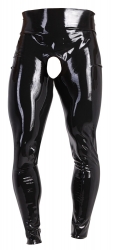 Latex Leggings m. Penisöffnung Showmaster