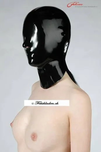 Latex Maske geschlossen S
