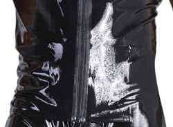 Latex Shirt f. Herren m. Reissverschluss