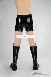 Latex Shorts m. Öffnung