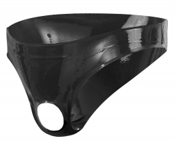 Latex Briefs w. Penis-Testicle Opening