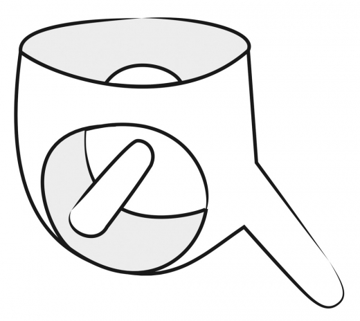 Latex Slip m. Penishülle & Analkondom