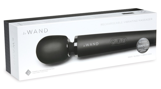 Le-Wand Stabvibrator aufladbar schwarz