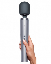 Le-Wand Stabvibrator aufladbar silbergrau