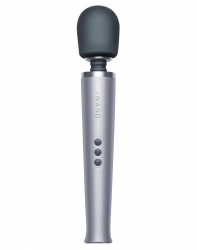 Le-Wand Stabvibrator aufladbar silbergrau