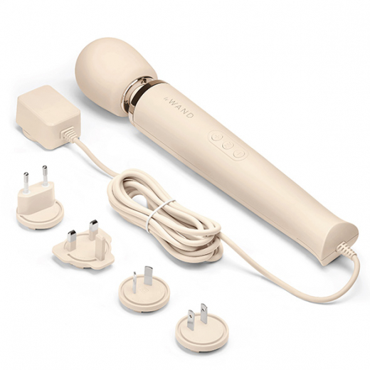 Le-Wand Stabvibrator kabelgebunden creme