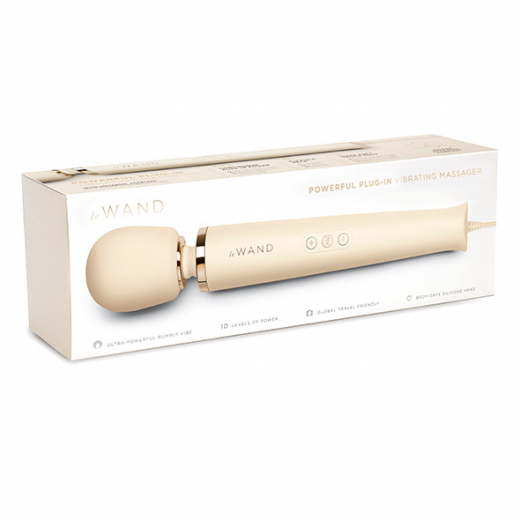 Le-Wand Stabvibrator kabelgebunden creme