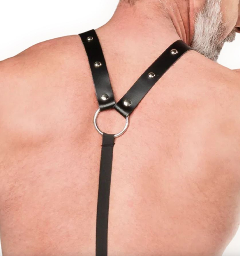 Leder Body-Harness m. G-String fürHerren aus Nappa- & Spaltleder von RIMBA kaufen