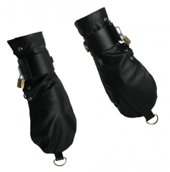 Leder Bondage Handschuhe