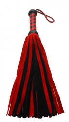 Leather Flogger Bicolor Soft short