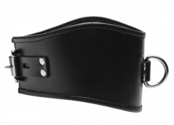 Leather Posture Collar padded lockable