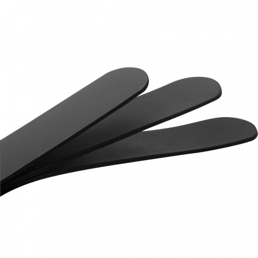 Leder SM-Klatsche dreilagig m. Nieten Triple Slapper