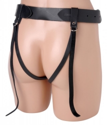 Godemiché Strap-On Harness Cuir Premium