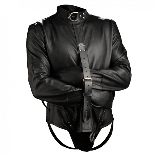Leder Zwangsjacke Premium X-large