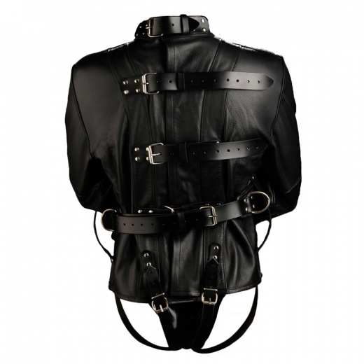 Leder Zwangsjacke Premium X-large