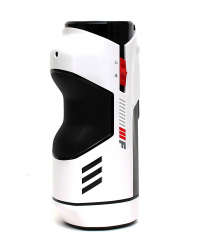 Leten Future Pro Masturbator m. Heizfunktion schwarz-weiss