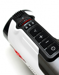 Leten Future Pro Masturbator m. Heizfunktion schwarz-weiss