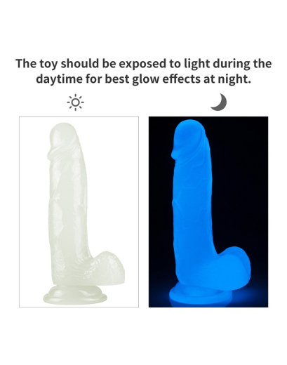Dildo w. Suction Base Lovetoy Lumino 7.5-Inch