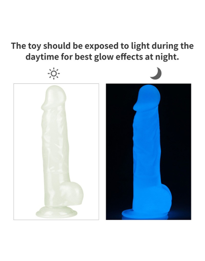 Dildo w. Suction Base Lovetoy Lumino 8.5-Inch