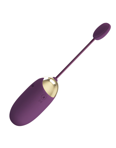 Liebeskugel m. Vibration & App Abner Silikon 12 Vibrationsmodi wasserdicht USB aufladbar von PRETTY LOVE kaufen
