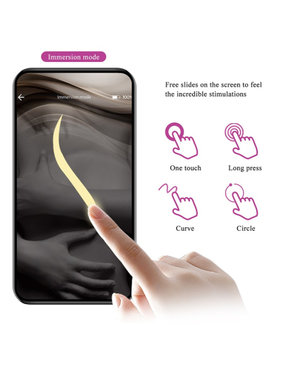 Liebeskugel m. Vibration & App Abner Silikon aufladbarer starker Kugelvibrator von PRETTY LOVE günstig kaufen