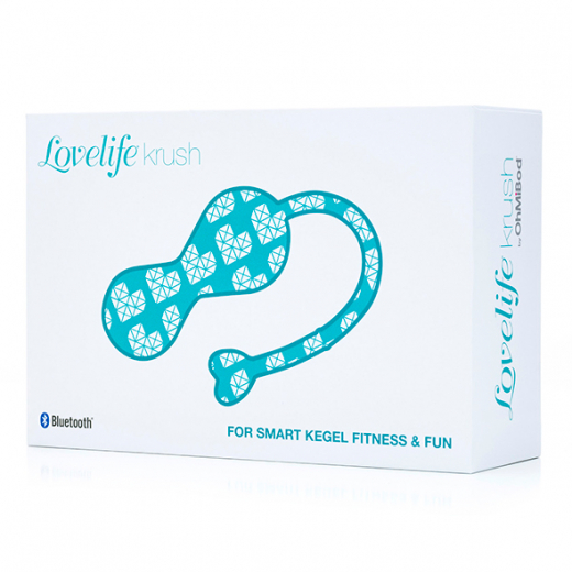 Kegel Balls w. App Lovelife Krush turquoise