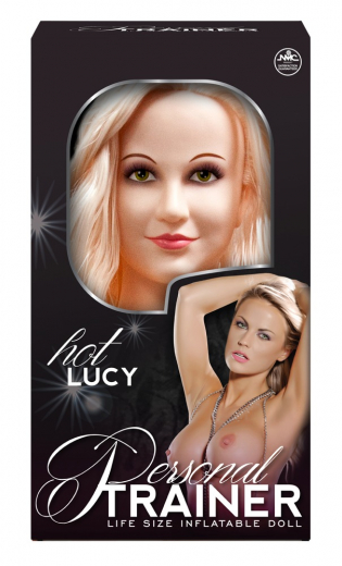 Liebespuppe aufblasbar realistisch sitzend Hot Lucy