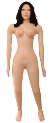 Liebespuppe aufblasbar realistisch m. Vibration Leticia