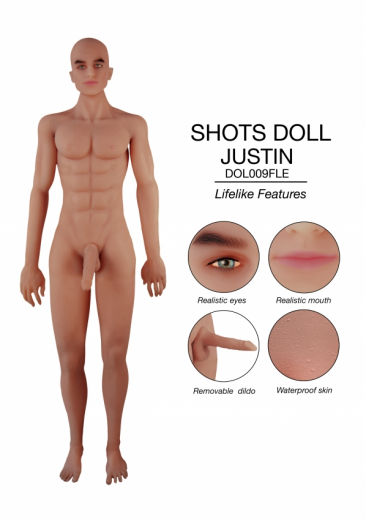Liebespuppe männlich Real Doll Justin